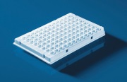 Microplaque PCR 96 puits blanc demi cadre profil bas
